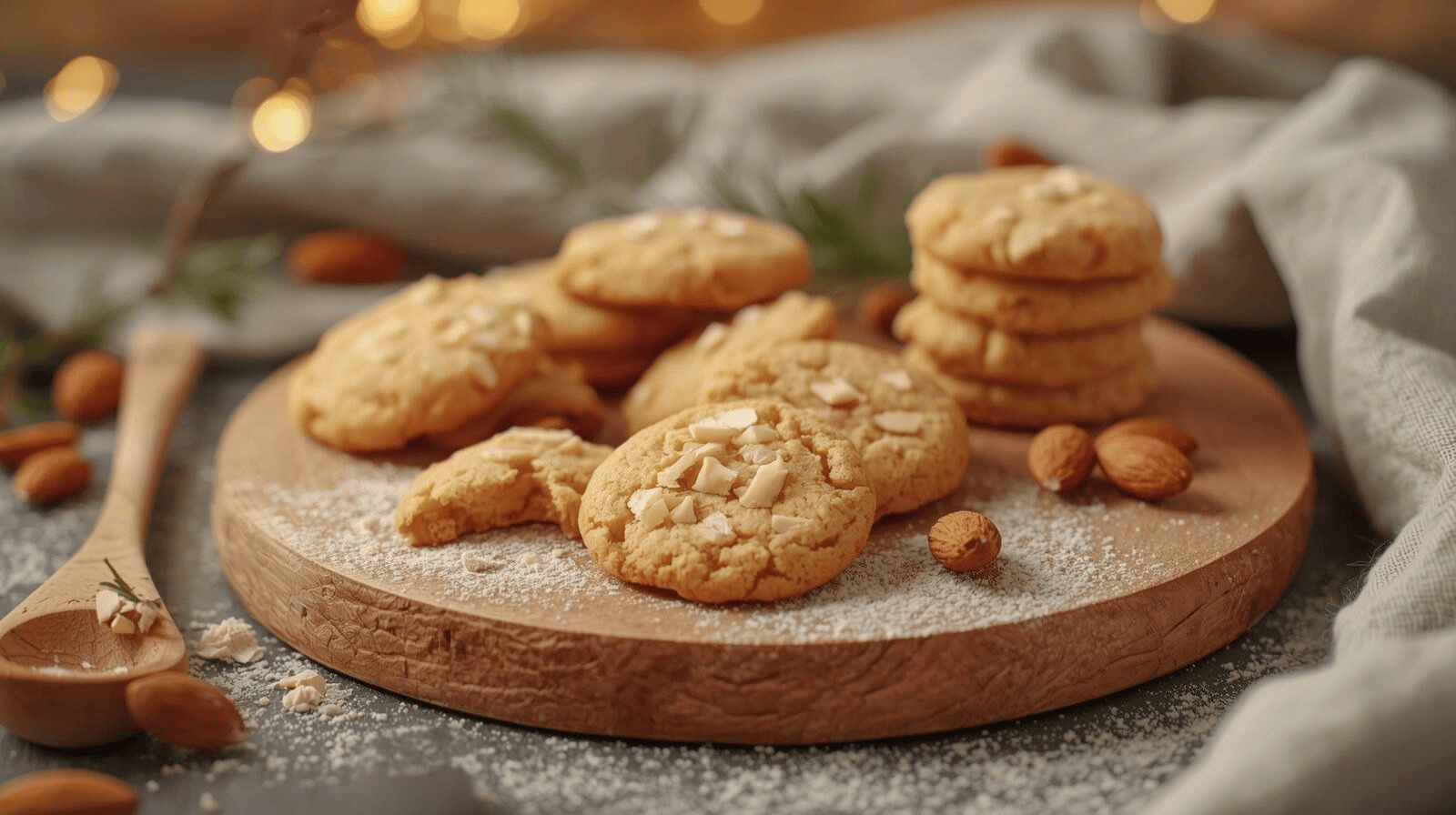 Basische Mandelplätzchen