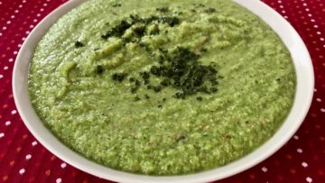Brokkoli-Suppe-püriert