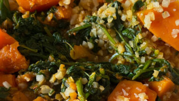 Süßkartoffel-Spinat-Curry