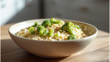 Hirsepfanne mit Brokkoli