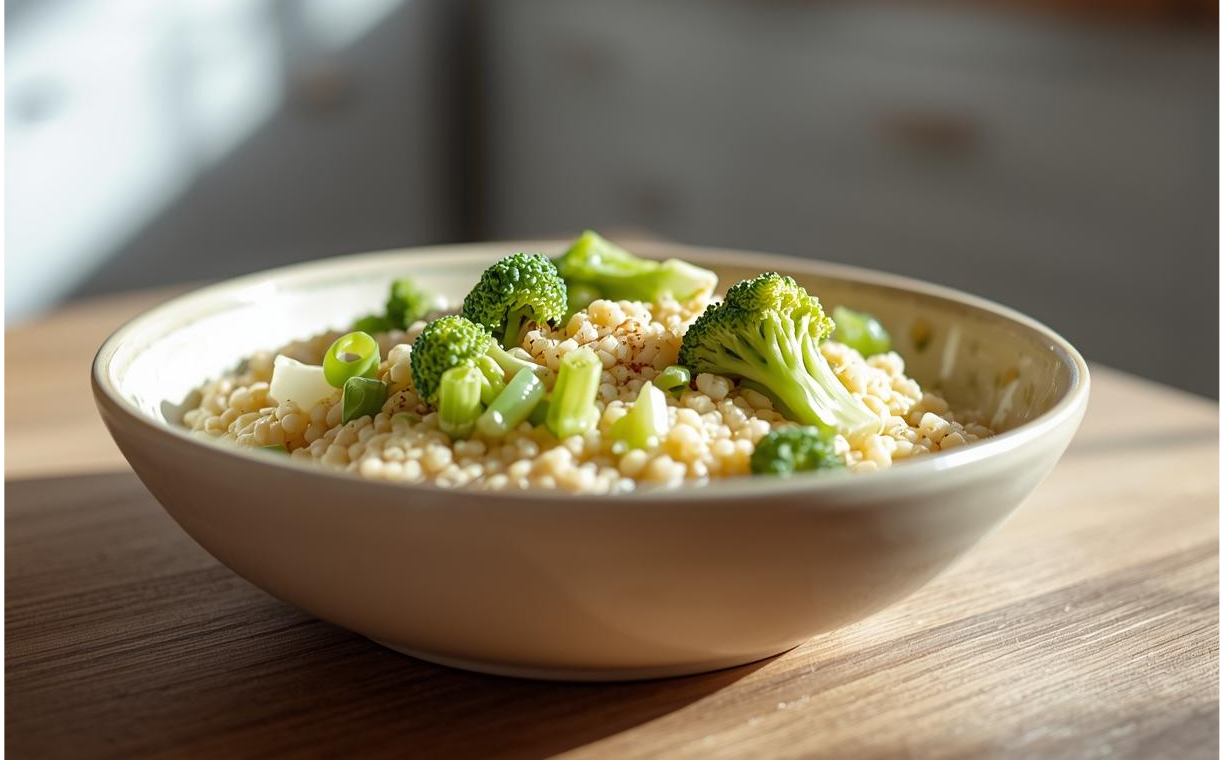 Hirsepfanne mit Brokkoli