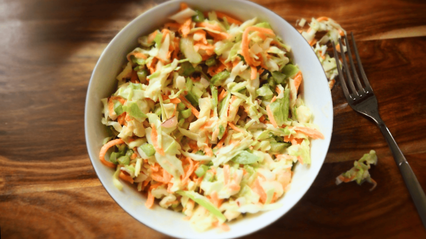 Krautsalat nach Amerikanischer Art