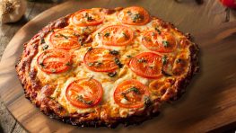 Blumenkohlpizzaboden