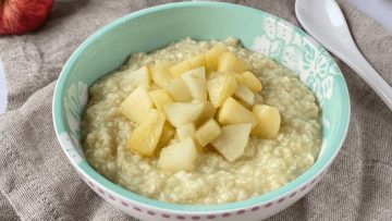 Apfel-Hirse-Brei