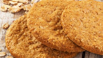 Basische Hafer-Orangen-Plätzchen