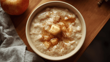 Apfel-Hirsebrei