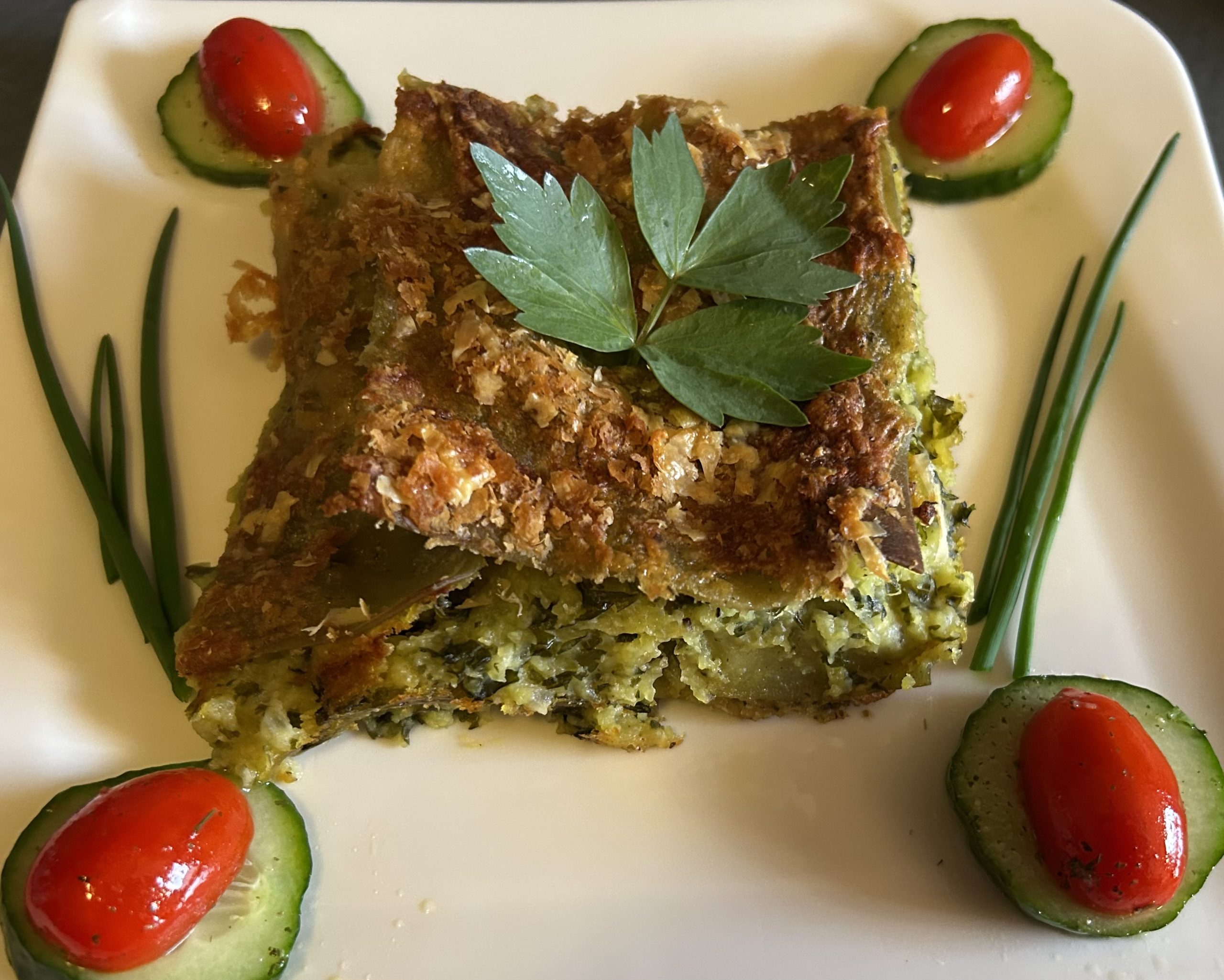 Kartoffel Bärlauch (Spinat)Lasagne