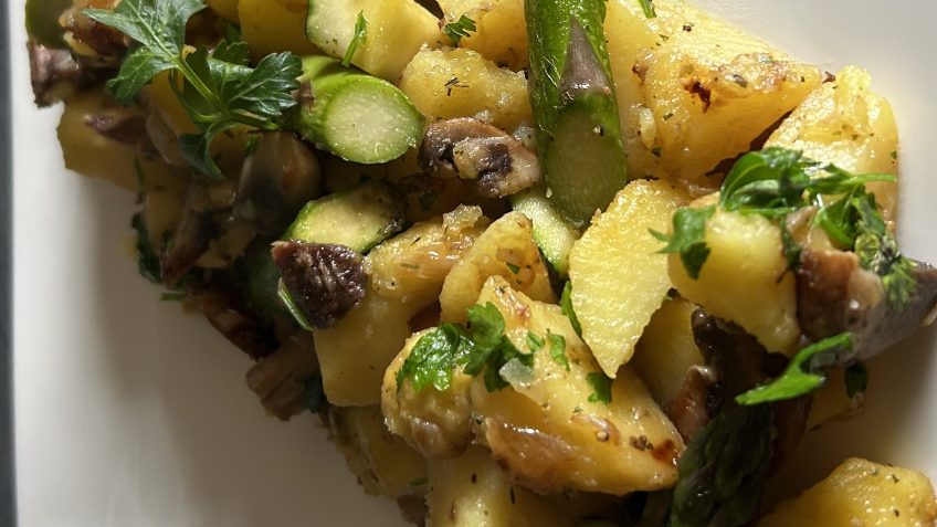 Gemüse Bratkartoffeln