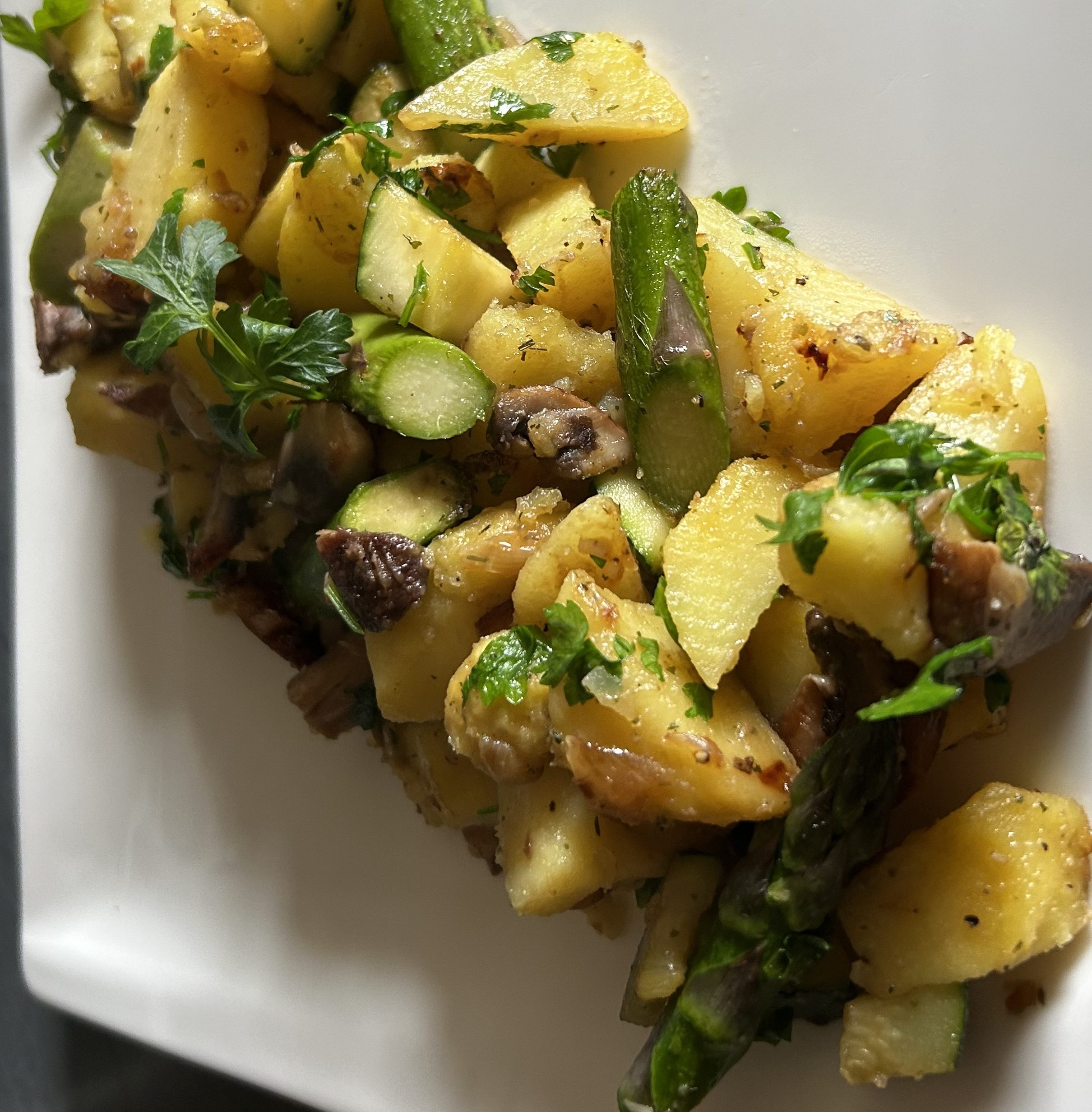 Gemüse Bratkartoffeln