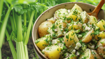 Senf-Dill-Kartoffelsalat