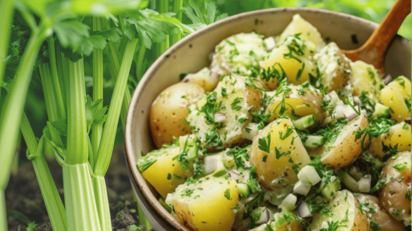 Senf-Dill-Kartoffelsalat