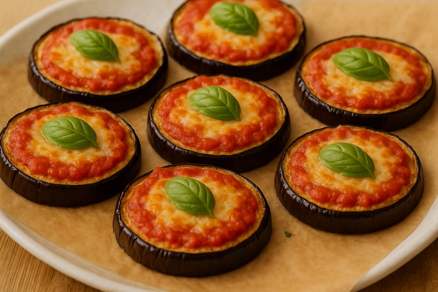 Vitale Auberginen Pizzin