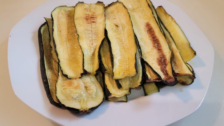 gegrillte Zucchini