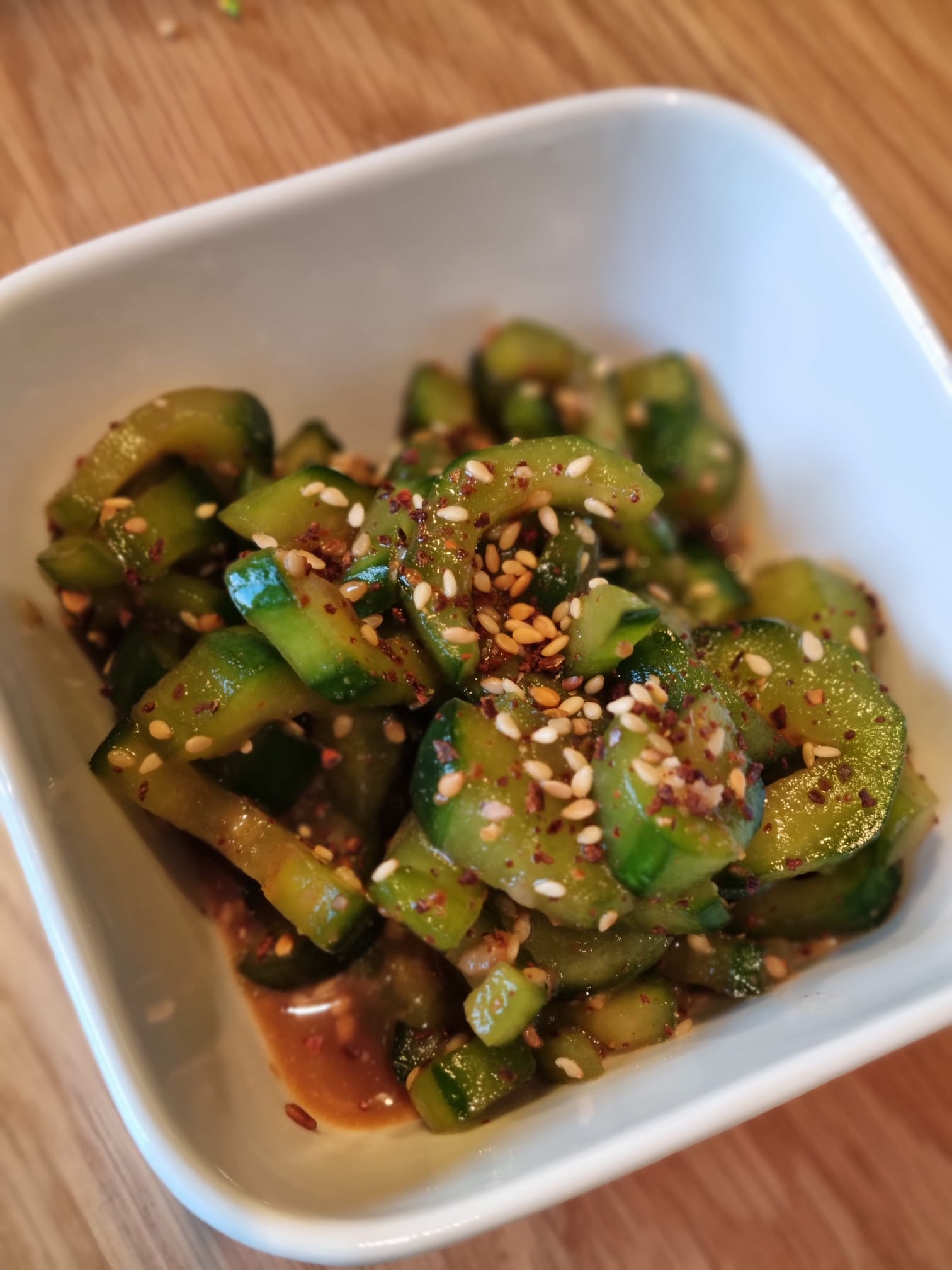 koreanischer Gurkensalat
