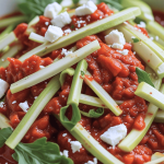Mediterraner Kohlrabi Salat