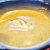 Zucchini -Cremesuppe mit Parmesan
