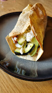 Wrap mit Zucchinifüllung