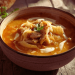 Sauerkrautsuppe mit Huhn Canva KI