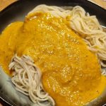 geöstete Kürbissoße