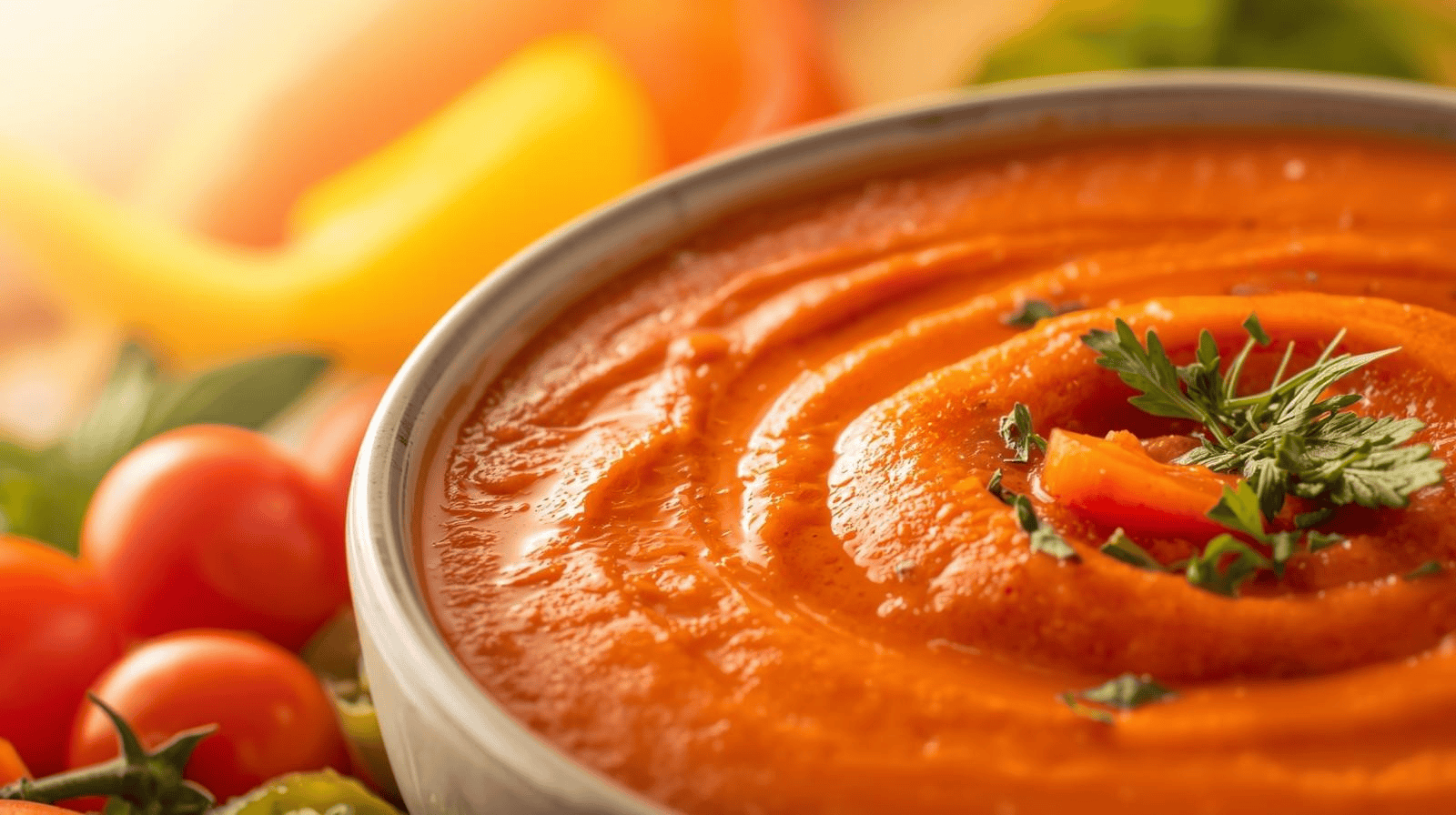 Paprika Tomatensuppe