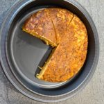 Herzhafter Kichererbsen-Karotten-Kuchen