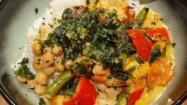 Kichererbsen-Kokos Curry
