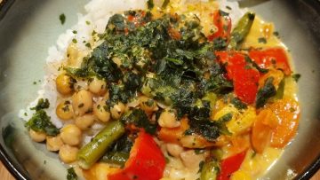 Kichererbsen-Kokos Curry