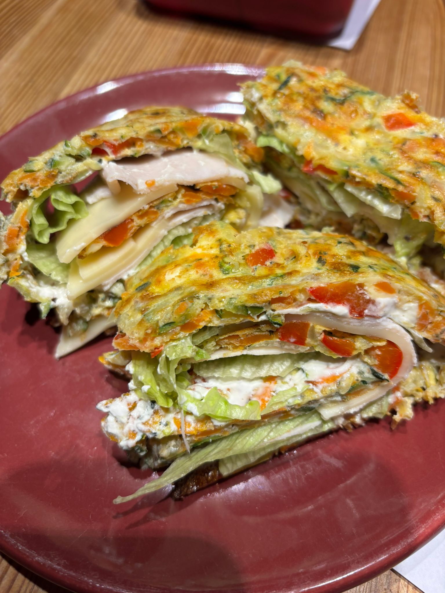 Gemüse-Wrap vom Blech