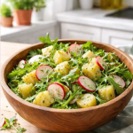 Kartoffelsalat mit Radieschen