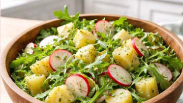 Kartoffelsalat mit Radieschen