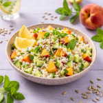 Sommerliche Reis Bowl
