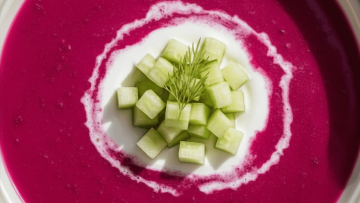 kalte Rote Beete Suppe