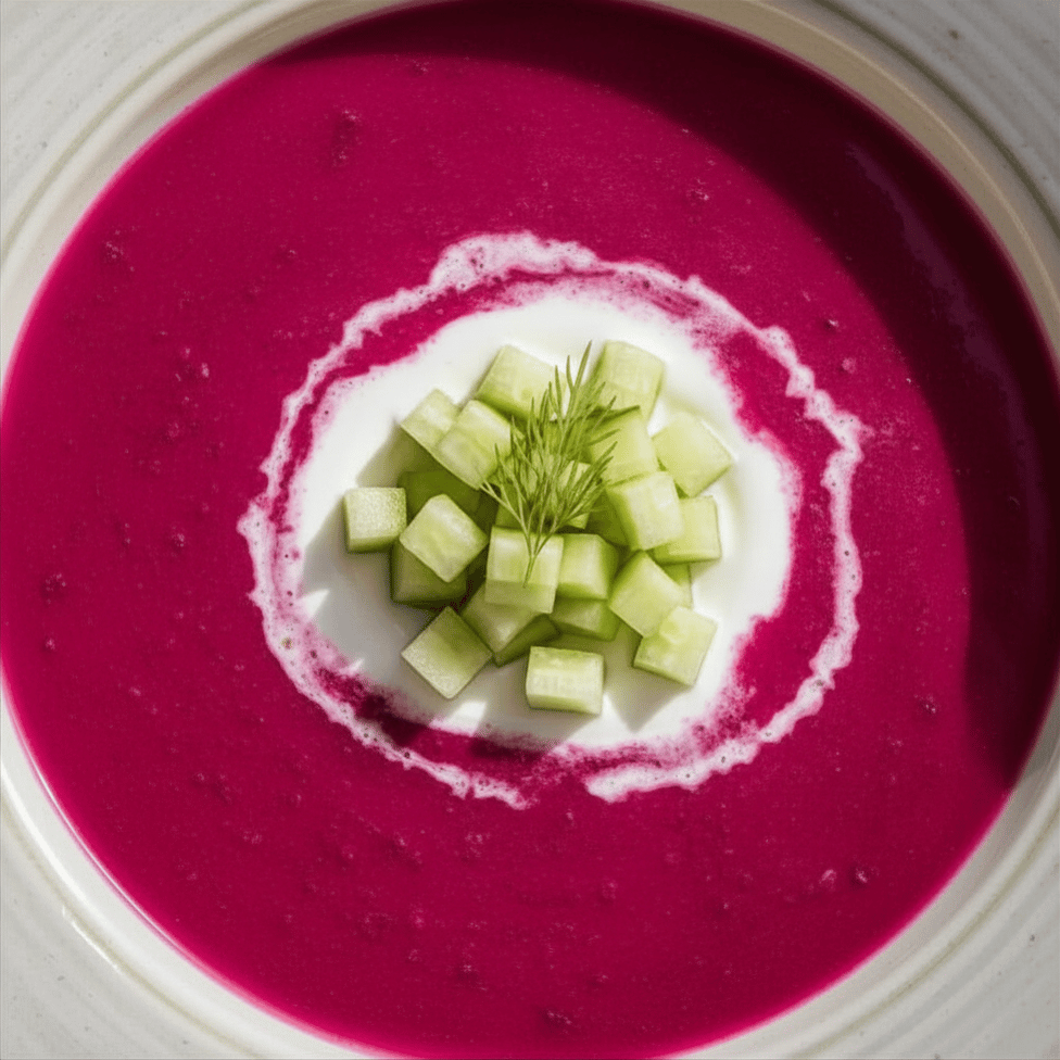 kalte Rote Beete Suppe