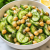 Gurken-Dill Salat mit Kichererbsen