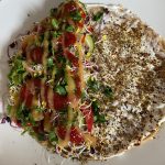 gekeimter Haferflocken Wrap