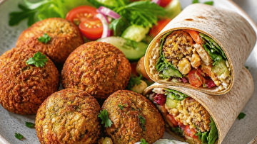 Wallnuss-Falafel