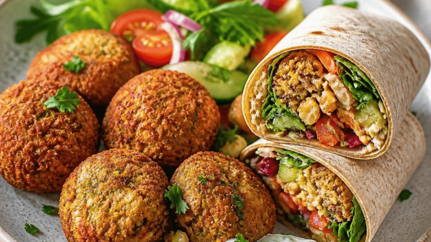 Wallnuss-Falafel