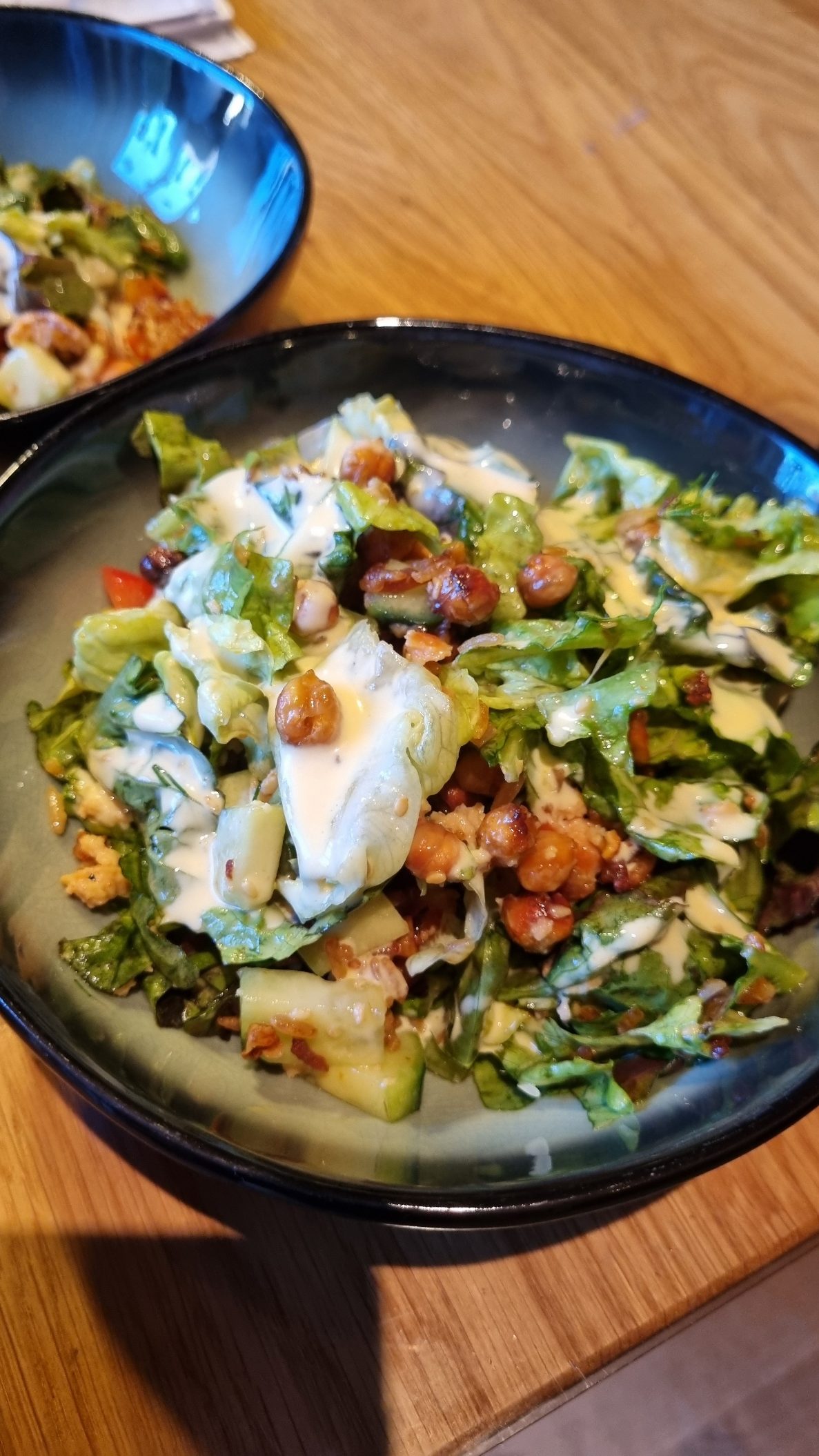 Crispy Kichererbsen Salat