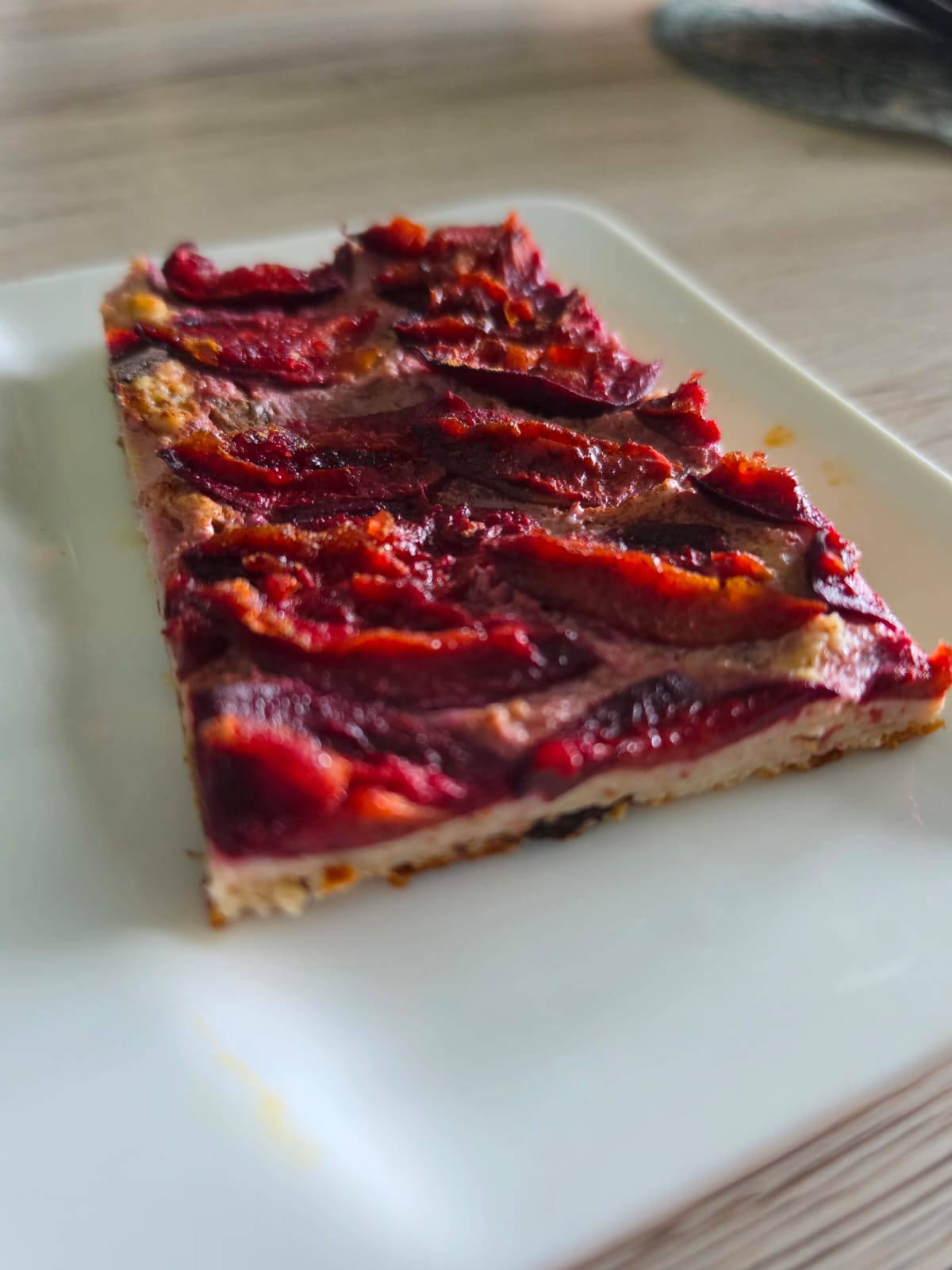 Wakeup Pflaumenkuchen
