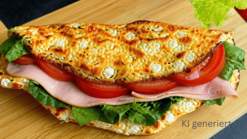 Hüttenkäsewrap